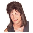 thumbnail image 2 of Brown Mullet Wig, 2 of 2