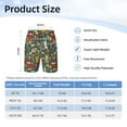 thumbnail image 4 of Cauagu Cute Animal Forest Print Swim Trunks for Men,Youth Boys Swim Shorts Compression Liner Beach Shorts Boys' Swimming Shorts 7-20 Years Bathing Suit-Medium, 4 of 7