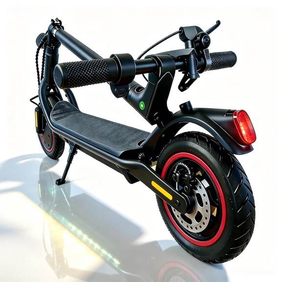 iScooter Electric Scooter for Adults, Up to 21Mph & 21Miles, 500W Peak 8.5" Pneumatic Tire, Commuting E-Scooter with APP Control, Orange