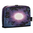 thumbnail image 2 of Standing Pencil Case with Base Large Capacity Stationery Pouch Pen Bag with Zipper for Women Men Solar Vortex, 2 of 7