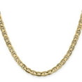 thumbnail image 2 of Primal Gold 10 Karat Yellow Gold 4.5mm Concave Anchor Chain, 2 of 4