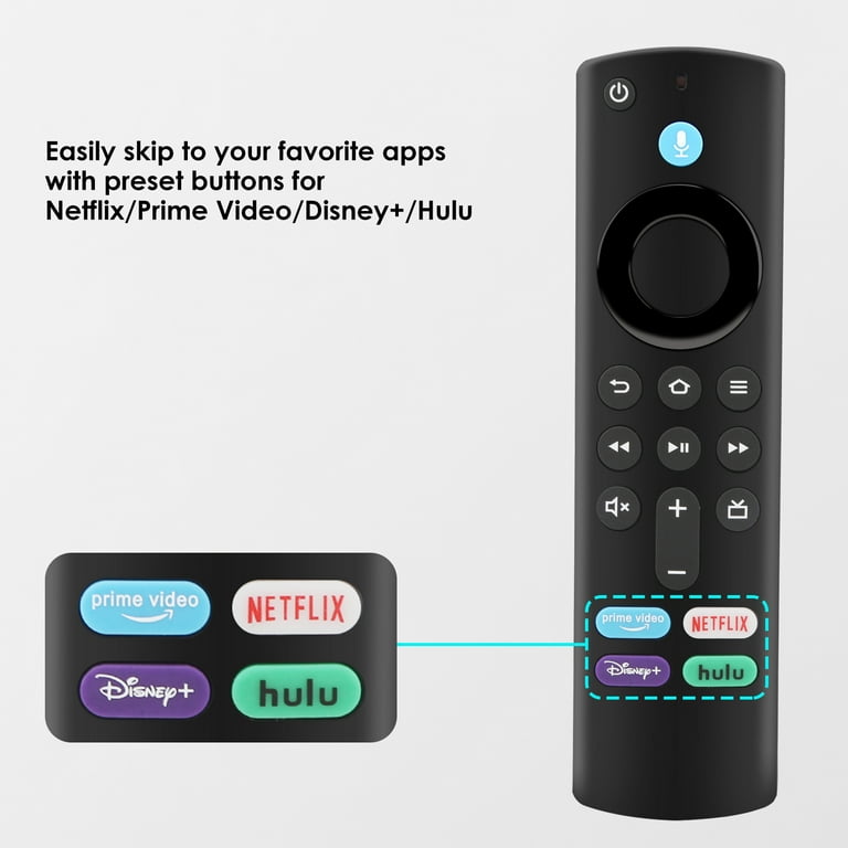 TÉLÉCOMMANDE VOCALE AMAZON Fire TV Cube Stick 4K Max 2e 3e génération Lite L5B83G EUR 11,46