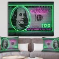 thumbnail image 1 of Designart - 100 dollars - Modern & Contemporary Canvas Artwork, 1 of 1