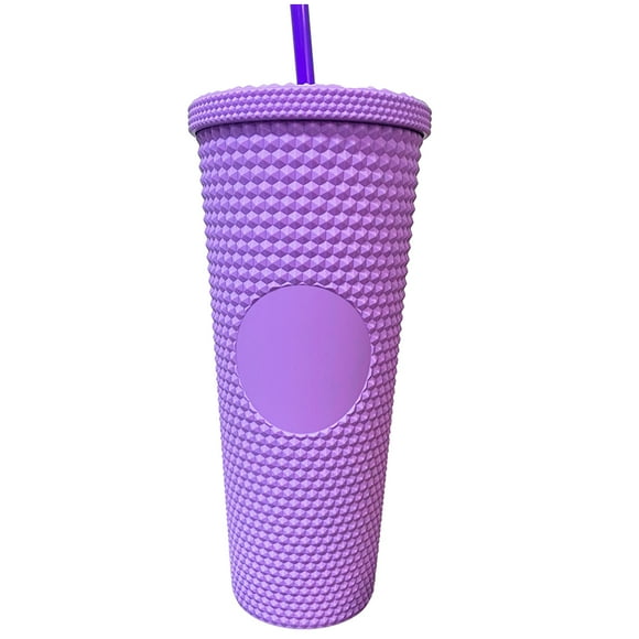 Vaso Texturizado 710 ML Brandtrendy morado obscuro