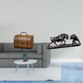 thumbnail image 2 of Organizador de joyas de madera vintage con figura de toro, estatua de oso y toro Feng Shui, esculturas modernas de vacas chinas para escritorio, regal, 2 of 8