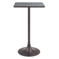 thumbnail image 1 of Spot Bar Table Black & Bronze, 1 of 6