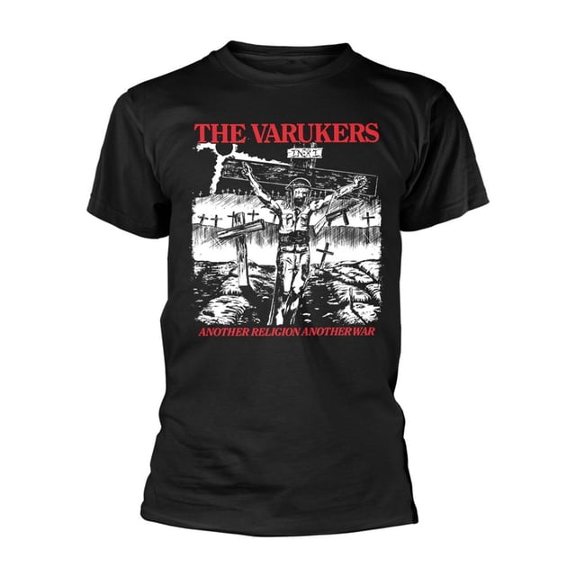 The Varukers - Camiseta Another Religion para Adultos Unisex (Negro)