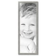 thumbnail image 2 of ArtToFrames 16" x 47" Classic Silver Picture Frame, 16x47 inch Silver Wood Poster Frame (WOM-4926), 2 of 7