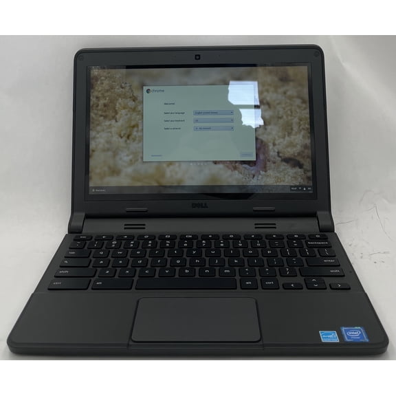 Restored Dell 11 3120 Touchscreen Chromebook- 16GB eMMC, 4GB RAM, Intel N2840 CPU, ChromeOS- (Refurbished)