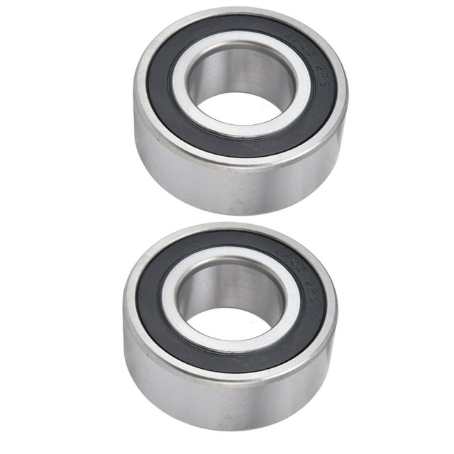 2 Pcs Roulement à Billes à Double Rangée Fonctionnement à Grande Vitesse Excellente Fabrication Fournitures Industrielles pour Machines Agricoles