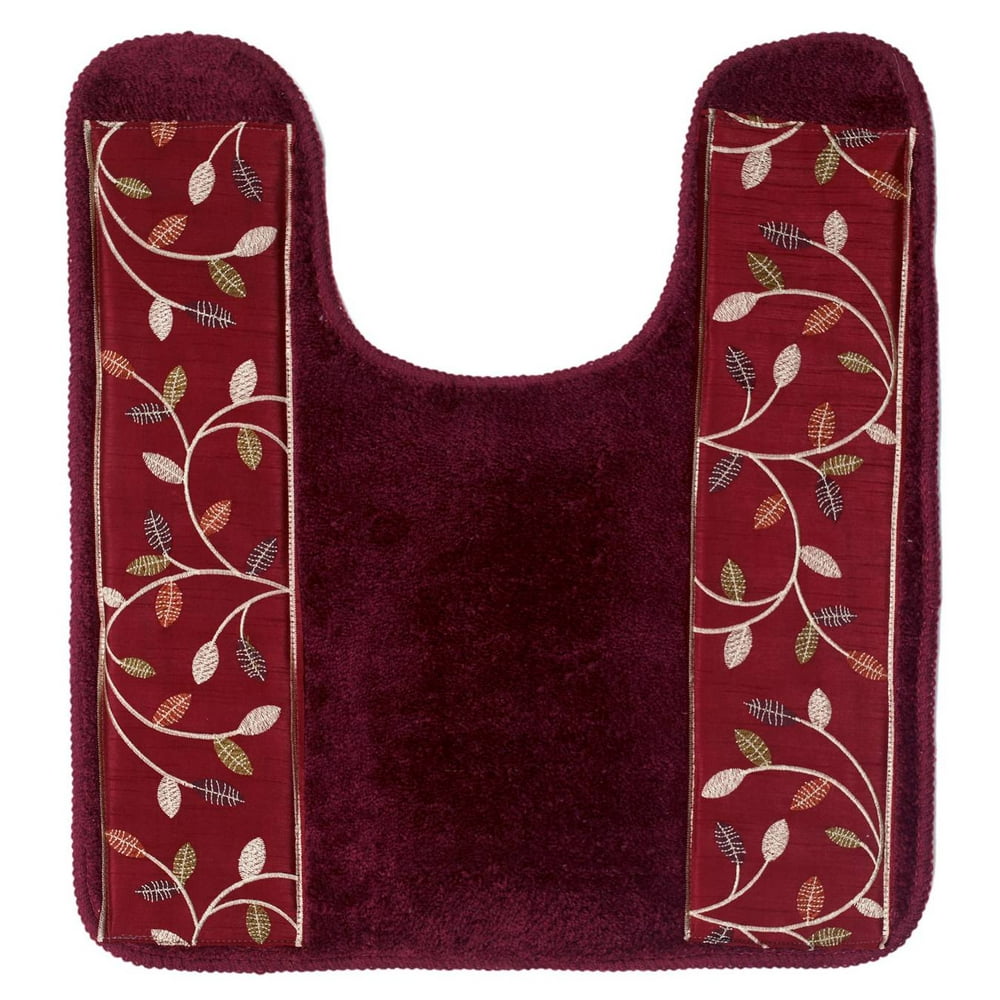 Popular Bath Aubury Burgundy Collection Bathroom Contour Toilet