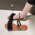 thumbnail image 4 of Teissuly Fashion Medium Heel Strap Sandals for Women Summer New Thick Heel Two-Wear Sandals for Women Teissuly WER202312140116, 4 of 9