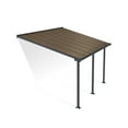 thumbnail image 3 of Palram - Canopia Olympia 10' x 14' Patio Cover - Gray/Bronze, 3 of 10