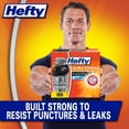 thumbnail image 5 of "Hefty Ultra Strong 13 Gallon 80 Count Tall Kitchen Drawstring Trash Bags with Clean Burst scent , Blackout, Black New!", 5 of 6