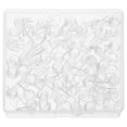 thumbnail image 1 of Push Pin Hooks Hanging 50Pack Transparent Plastic Steel for Wall Hanging Durable Sturdy, 1 of 8