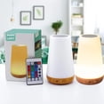 thumbnail image 3 of CGBCFO Night Light, Portable Dimmable Table Touch Lamp Bedside Lamps for Bedroom 5 Level Warm White Light & 13 Color Changing RGB Night Light for Office/Living Room, 3 of 8