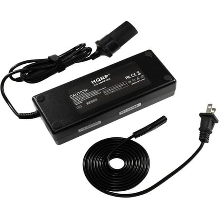 HQRP 12V 10A Heavy Duty Converter for Koolatron AC-15 AC-16 12 Volt Baby Bottle Warmer 12 Volt Massager 12V Bottle Thermos Michelin 12 Volt Cooler AC DC Adapter Car Charger