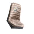 thumbnail image 3 of Fundas de Asiento Impresas Universal Decorativas Transpirables Resistentes Al Desgaste Fundas Elásticas para Sillas de Comedor Sala de Est Marrón yotijar Cubierta de asiento, 3 of 5