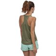 thumbnail image 3 of WTXUE Tank Tops Sleeveless, Scoop Neck Racerback Women Casaul Sport Solid Yoga Shirts Tie Workout Racerback Tank Tops Solid | Activewear for Women Green L, 3 of 3