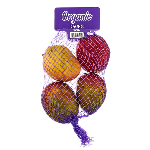 Fresh Organic Mangoes, 3 lb Bag
