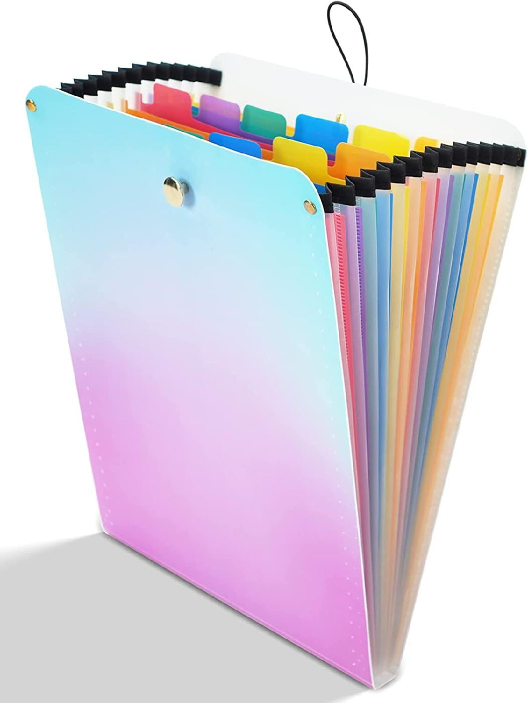 Vertical Expanding File Folder Accordion File Folder Organizer for A4