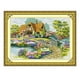 thumbnail image 2 of Kits de punto de cruz estampado Macarena de a mano de bricoje diseño de jardín, 2 of 8