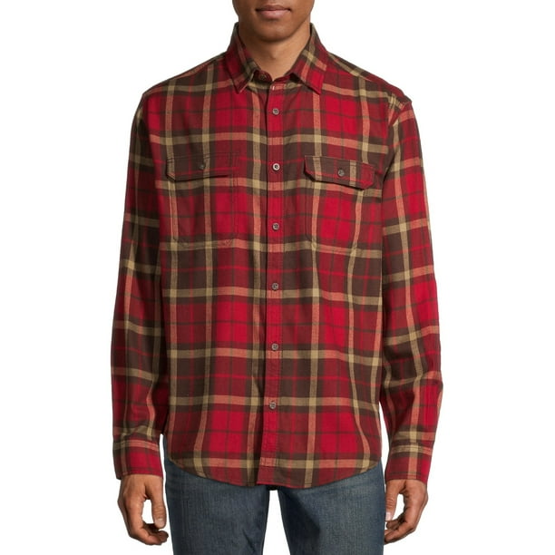 mens soft flannel shirt