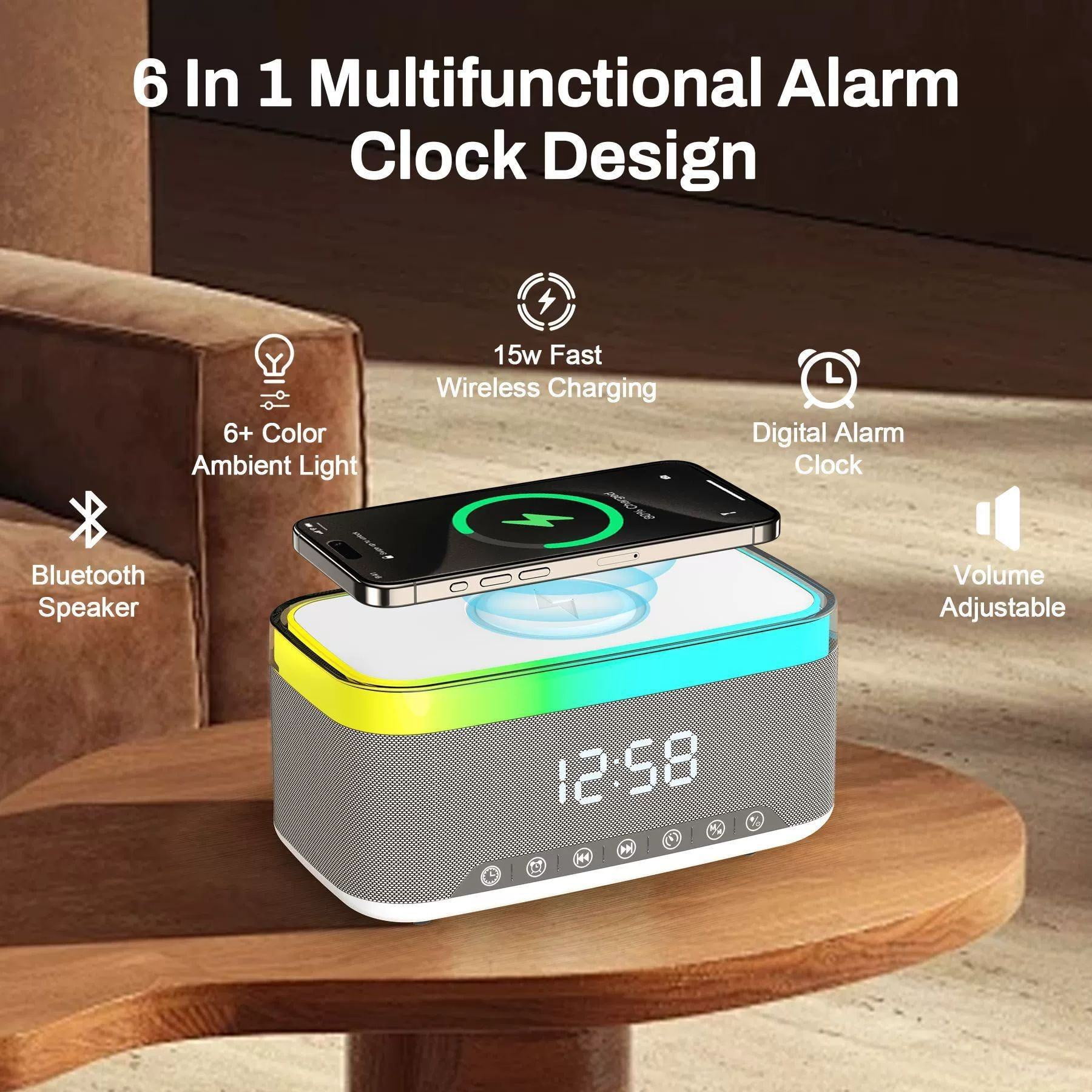 Magnetic Wireless Charger,15W Fast Charging Desk Phone Charging Station for iPhone 17 16 15 13 12 Pro Max Multiple Phone Devices Wireless Mobile Chargers for Home,Office,Outside Using