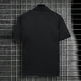 thumbnail image 6 of Mens Short Sleeve Button Up Dress Shirts Short Sleeve Mens Pullover Shirts Short Sleeve Mens Black Button Down Shirt Short Sleeve Men Tops Casual Clearance, 6 of 8