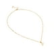 thumbnail image 1 of Dije Inicial F Ametrinaa MPGD0019-F Chapa de Oro 18k con Zirconia y Cadena, 1 of 5