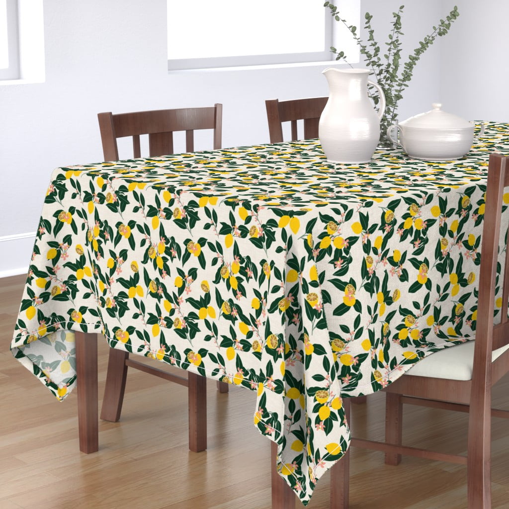 Tropical Cactus Alpaca Pattern Table Runner 90 inches Long Heat Resistant Home Holiday Party Outdoor Wedding Dining Room Tabletop Decor