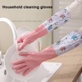 thumbnail image 5 of vnanda Durable Gloves 1 Pair Cleaning Gloves Cute Panda Pattern Dishwashing Gloves Waterproof Plush Housework Gloves for Home Kitchen Panda Cleaning Gloves, 5 of 8