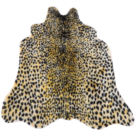 WEUVEB Boho Leopard Print Rug Multi 1Set