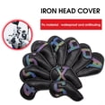thumbnail image 3 of Joernso 10Pcs Durable Golf Club Cover Hemming Process Anti-fouling Multiple Useful Golf Putter Cover for Golf Club, 3 of 8
