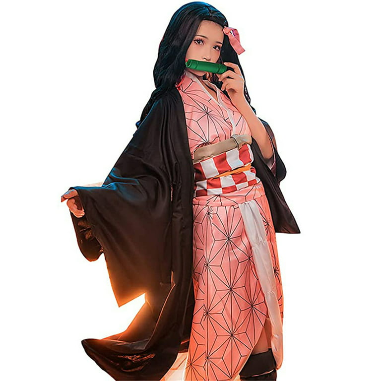 Demon Slayer Nezuko Cosplay Anime Costume Set - $109.99 - The Mad Shop