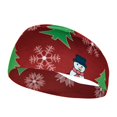 2024 Clearance Christmas Running Headband Sweat Band Exercise Sweat