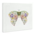 thumbnail image 3 of Stupell Industries Eclectic Marigold Floral Moth Canvas Art, 30 x 24, by Leah Straatsma, 3 of 8