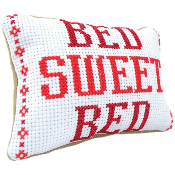 3 Birds Mini Pillow Counted Cross Stitch Kit, 9 Piece