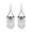 Style 11, variant on HOOUN Classic Gypsy Silver Color Indian Earrings Boho Jewelry Ladies Jhumka Earrings-Style 11