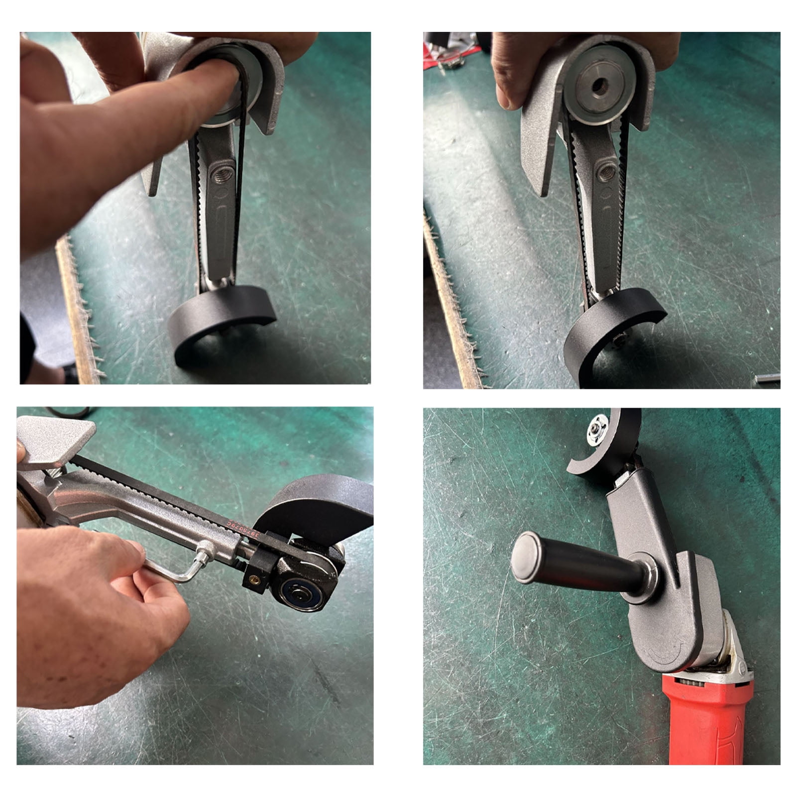 M Buder Angle Grinder to Grooving Machine Adapter M14 Converter Set for Detailed Engraving Slotting Masonry Woodworking Projects Precision Cutting Accessory