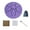 purple, variant on Steel Tongue Drum 3 Inch 6 Notes Hand Drums with Bag Sticks Music Book, Mini Rain Drum for Outside, Steel Tongue Drum Rain Chime Waterproof, Musical Instrument Gifts K7F7