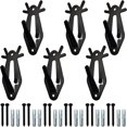 thumbnail image 1 of Heavy Duty Wall Hooks For Home Kitchen And Bathroom Organization Strong Rustproof Coating Damage Free Installation Versatile Use 6PCS, 1 of 5