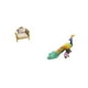 thumbnail image 5 of sofá de casa de muñecas,Muebles de casa de muñecas,modelo de sofá de casa de muñecas,decoración,Accesorios para casa de muñecas,sofá,miniaturas,juguetes,Estatua del pavo real,Estatua de, 5 of 8