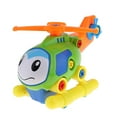 thumbnail image 1 of Juguete de Vehículos de Construcción de Montaje y Desmontaje con Destornillador de Diversión para Niños Helicóptero, 1 of 9