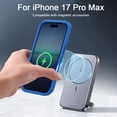thumbnail image 6 of Petocase Magnetic For iPhone 17 Pro Max Case,Compatible with Mag-safe Anti-Drop Heavy Duty Shockproof Rugged Protecive Phone Cover,Navy Blue, 6 of 7