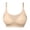 CBO72-Complexion, variant on Jelly Bras For Women No Underwire Wireless Push Up Bra Soft Support Comfort Seamless Full Coverage Bras Black Large