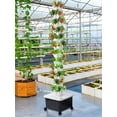 thumbnail image 3 of 60 Slots Hydroponics Growing System Kit, 12-Layer Hydroponic Grow Tower, Vertical Lettuce Grow Tower Indoor Planter Vertical Plants Germination Kit for Detached House dutiful, 3 of 9