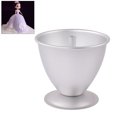 thumbnail image 3 of 8 Inch Cake Mold Decorative Semicircle Princess Doll Dress Cake Pan Cake Baking Pan, 3 of 7