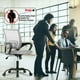 Chaise de Bureau Chaise d'Ordinateur Chaise Ergonomique Pivotante Exécutive Chaise de Bureau Chaise de Travail avec Support Lombaire pour les Femmes et les Hommes, Grey – image 4 sur 8