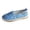 Blue, variant on Women Flats Shoes Hollow Out Design Classic Platform Shoes Solid Color Breathable Structure Stylish Espadrilles Comfortable Footwear For Ladies Daily Casual Wear ,Us Size:8.5